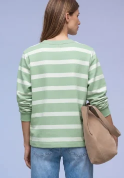 Gestreept sweatshirt