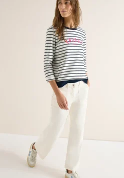 Gestreept sweatshirt