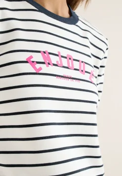 Gestreept sweatshirt