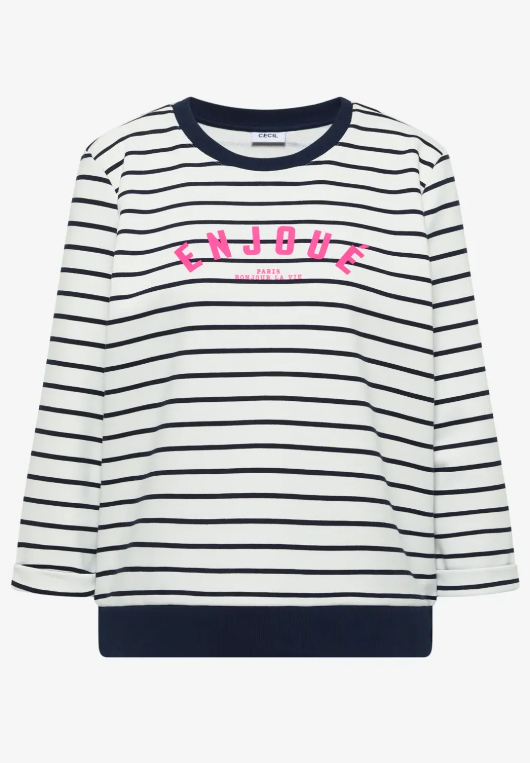 Gestreept sweatshirt