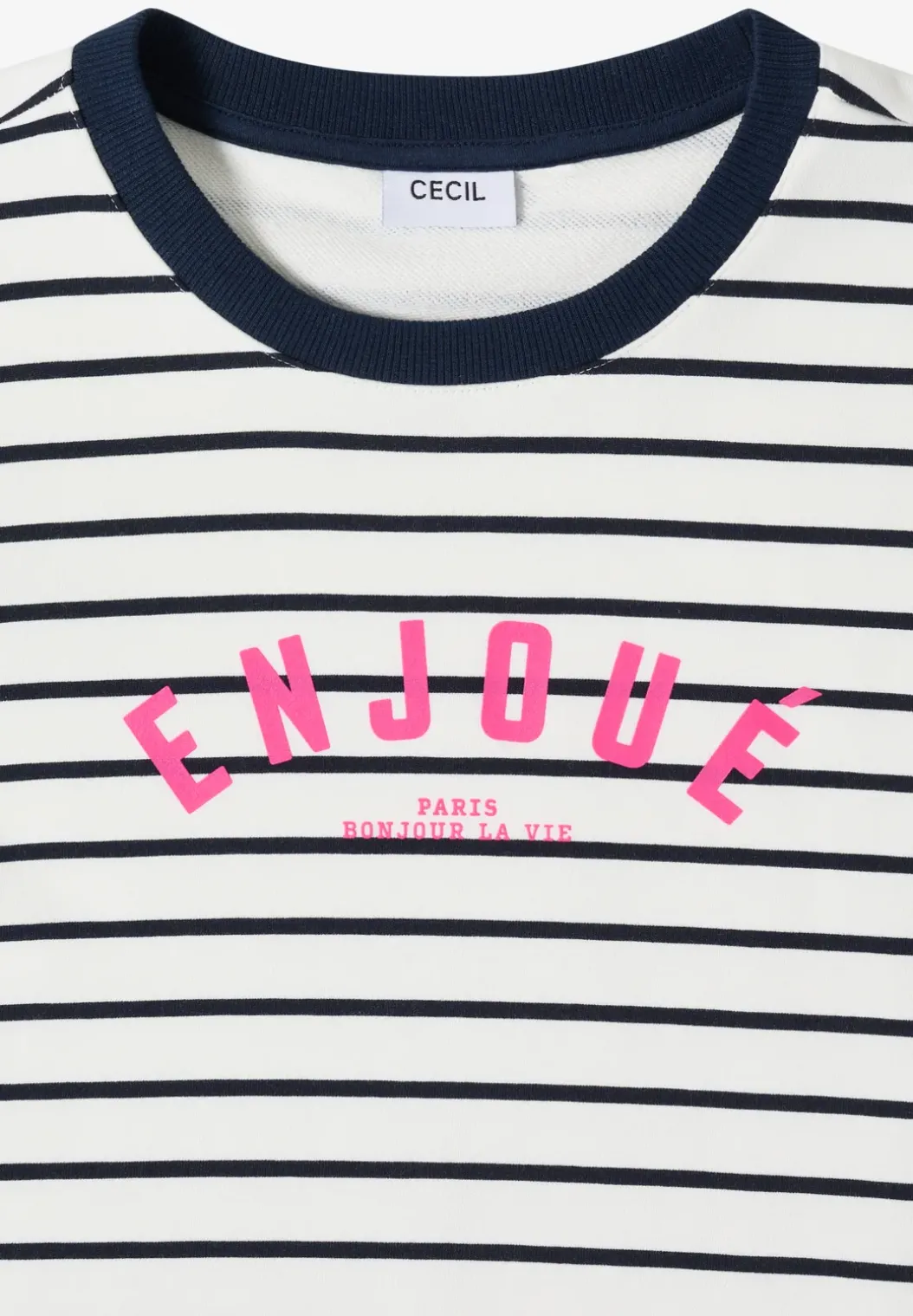 Gestreept sweatshirt