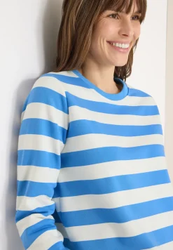 Gestreept sweatshirt