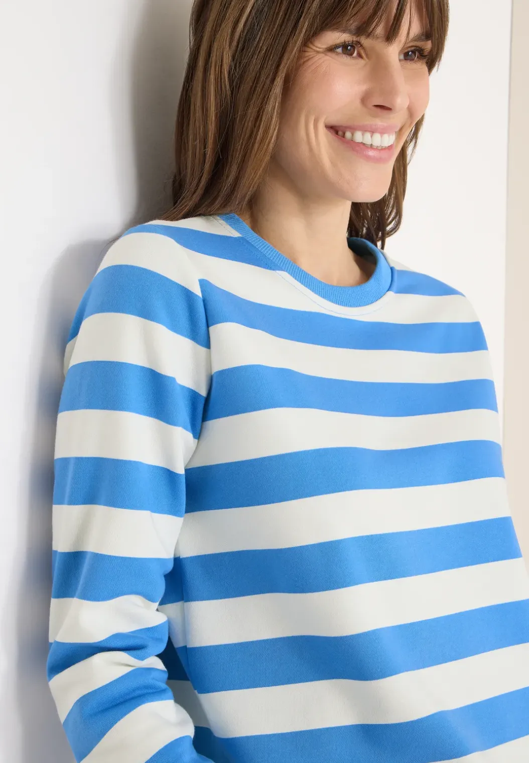 Gestreept sweatshirt