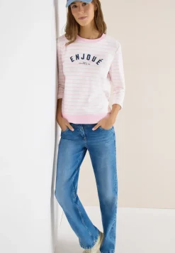 Gestreept sweatshirt