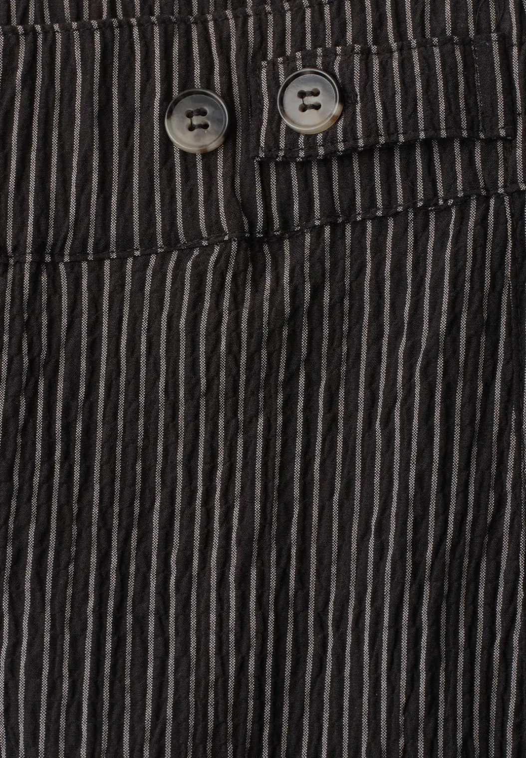 Gestreepte 7/8 broek Wide Legs
