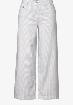 Gestreepte broek Wide Legs