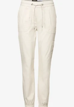 Gestreepte cargo broek