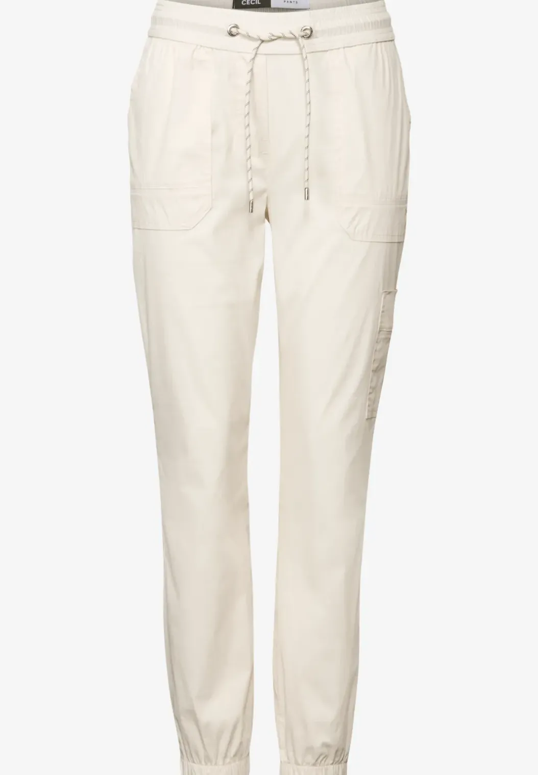 Gestreepte cargo broek