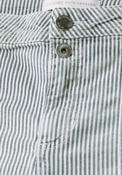 Gestreepte jeans