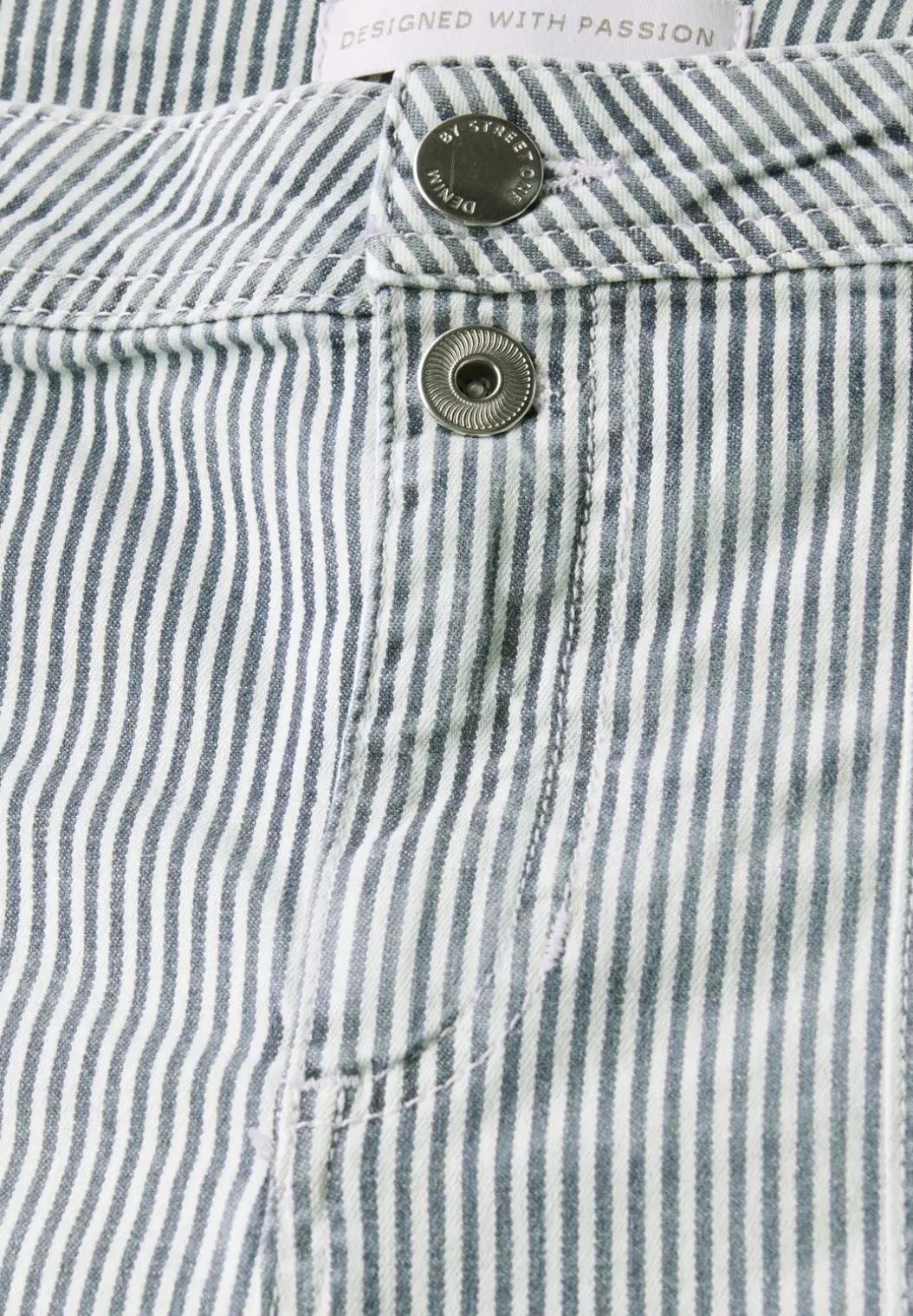 Gestreepte jeans