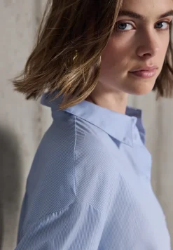 Gestreepte lange blouse