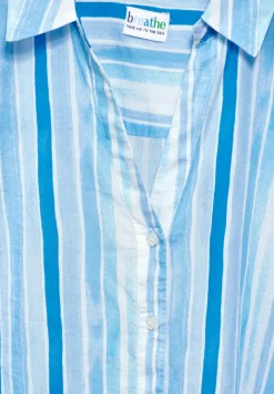 Gestreepte shirtblouse
