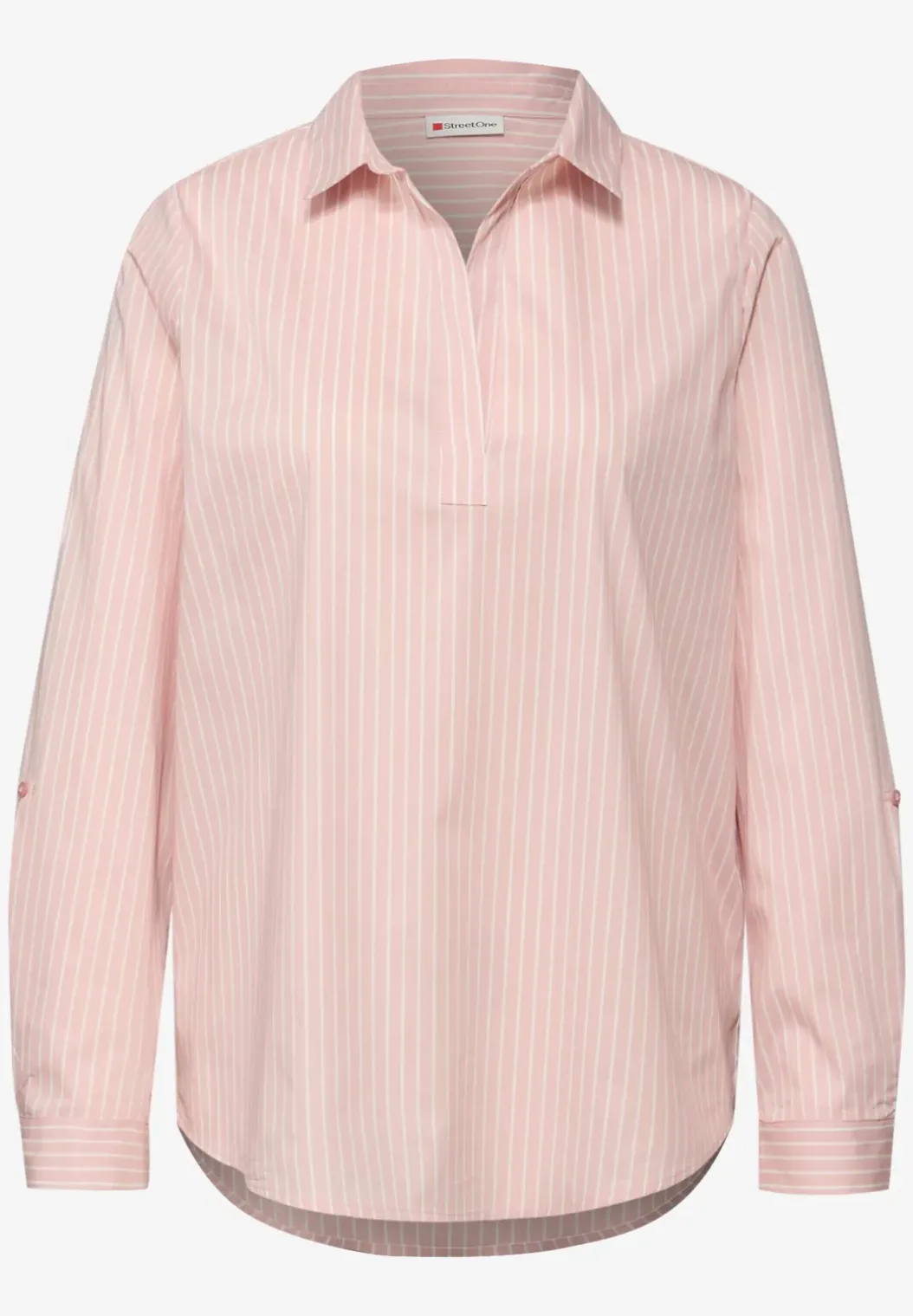 Gestreepte zakelijke blouse