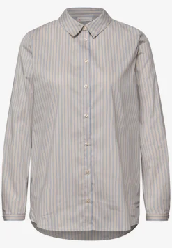 Gestreepte zakelijke blouse