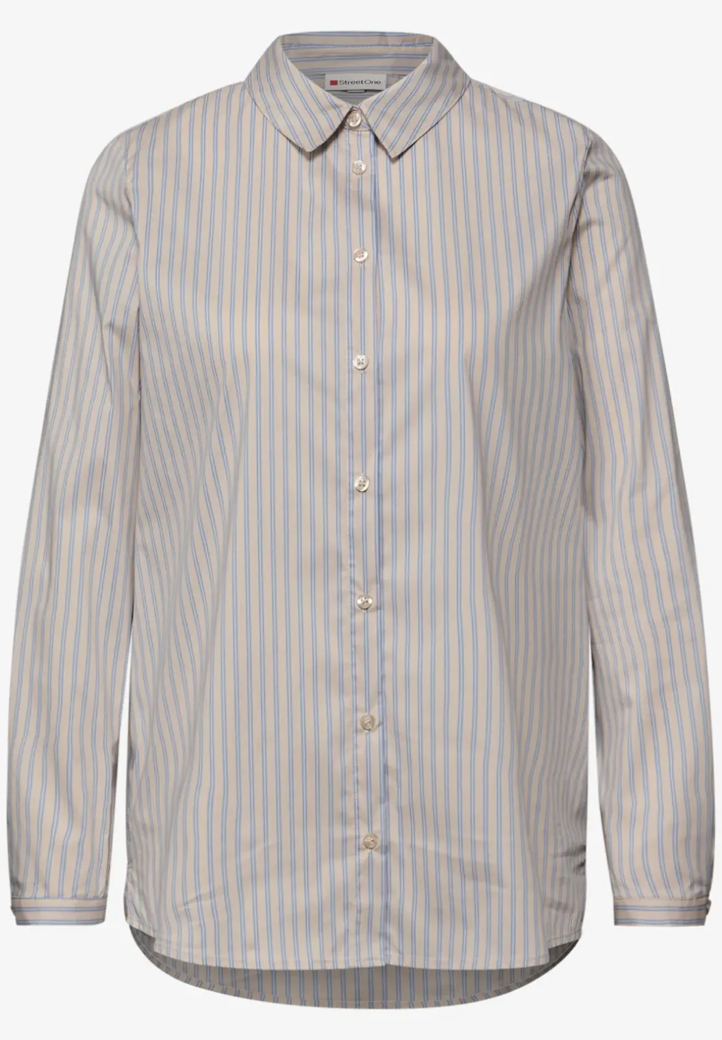 Gestreepte zakelijke blouse