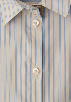 Gestreepte zakelijke blouse