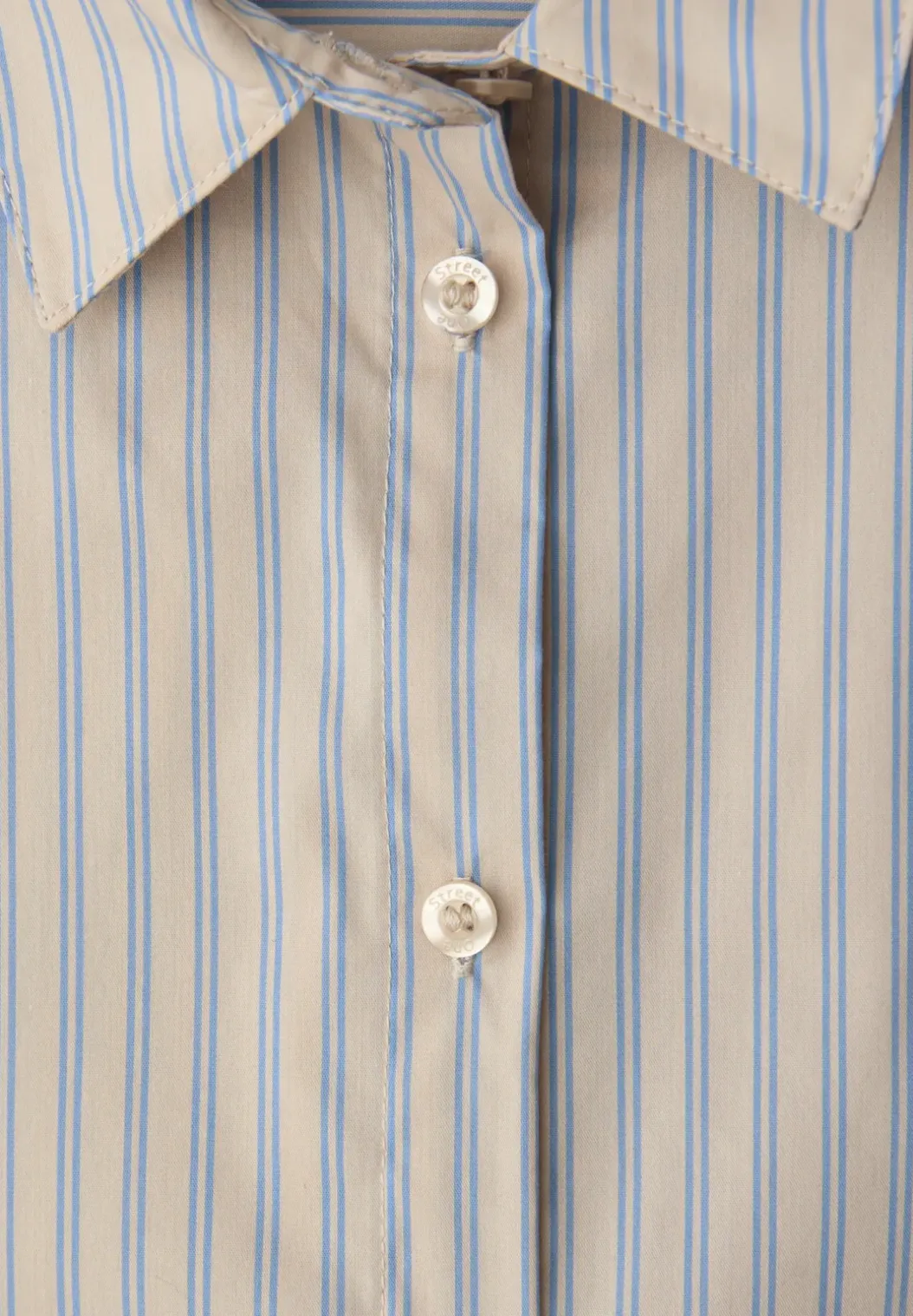 Gestreepte zakelijke blouse