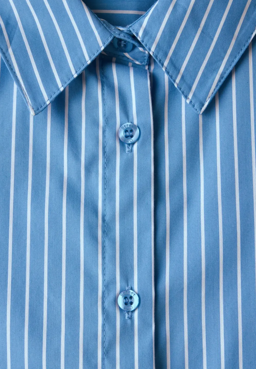 Gestreepte zakelijke blouse
