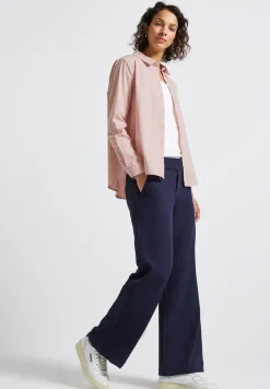 Gestreepte zakelijke blouse