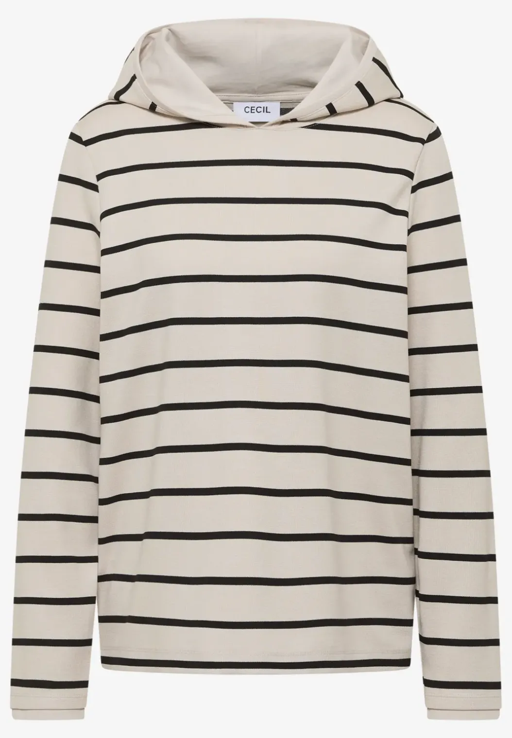 Gestreepte hoodie