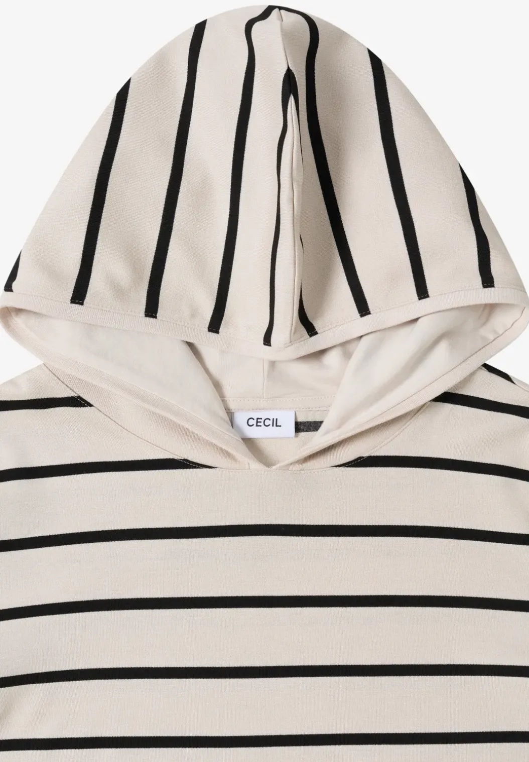 Gestreepte hoodie