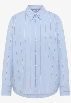 Gestreept overhemd blouse