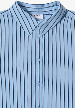 Gestreept overhemd blouse