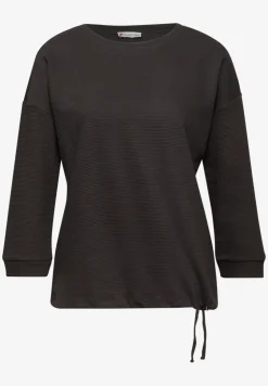 Gestructureerd gemengd shirt
