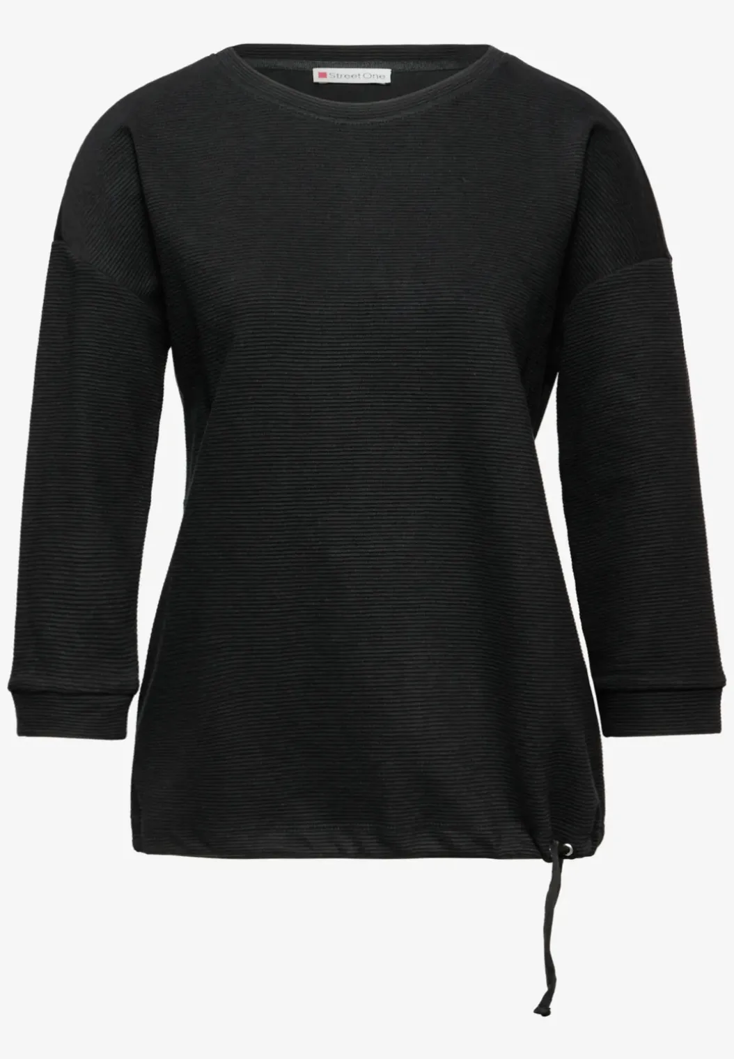 Gestructureerd gemengd shirt