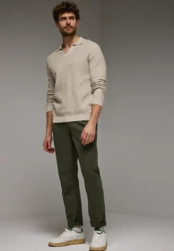 Gestructureerd poloshirt