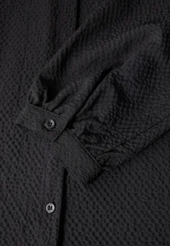 Gestructureerde blouse met borduursel