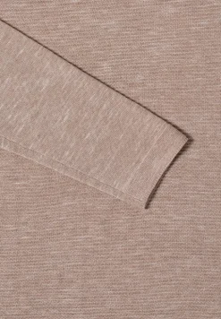 Gestructureerde trui met ronde hals