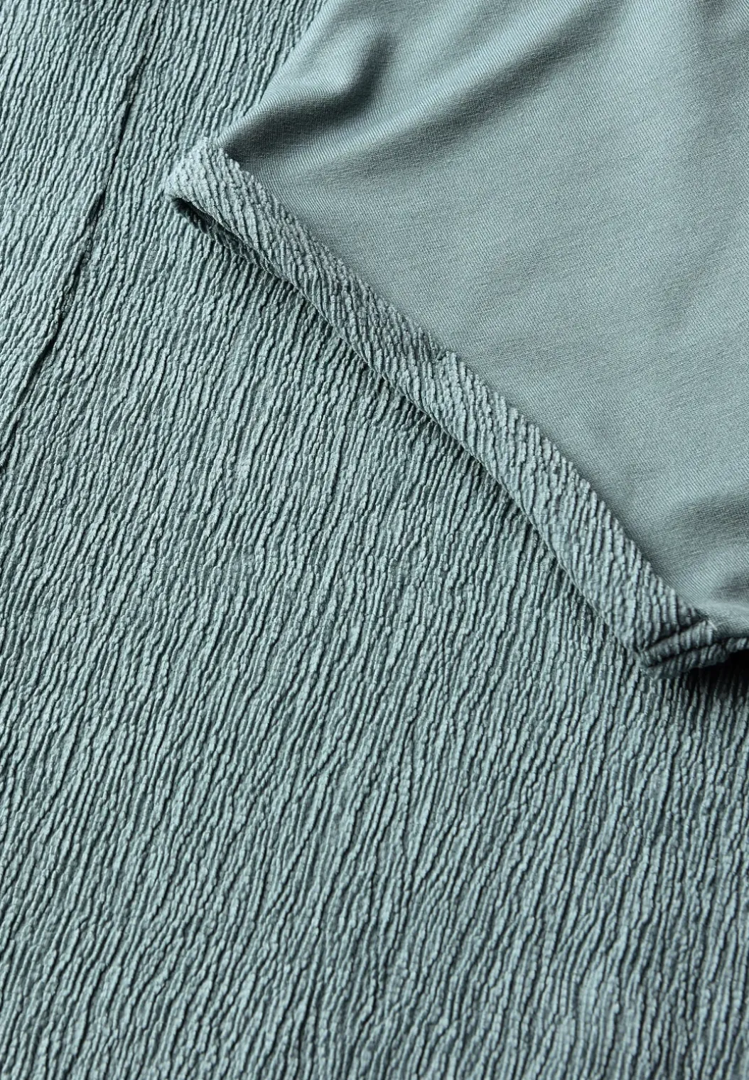 Gestructureerd gemengd shirt