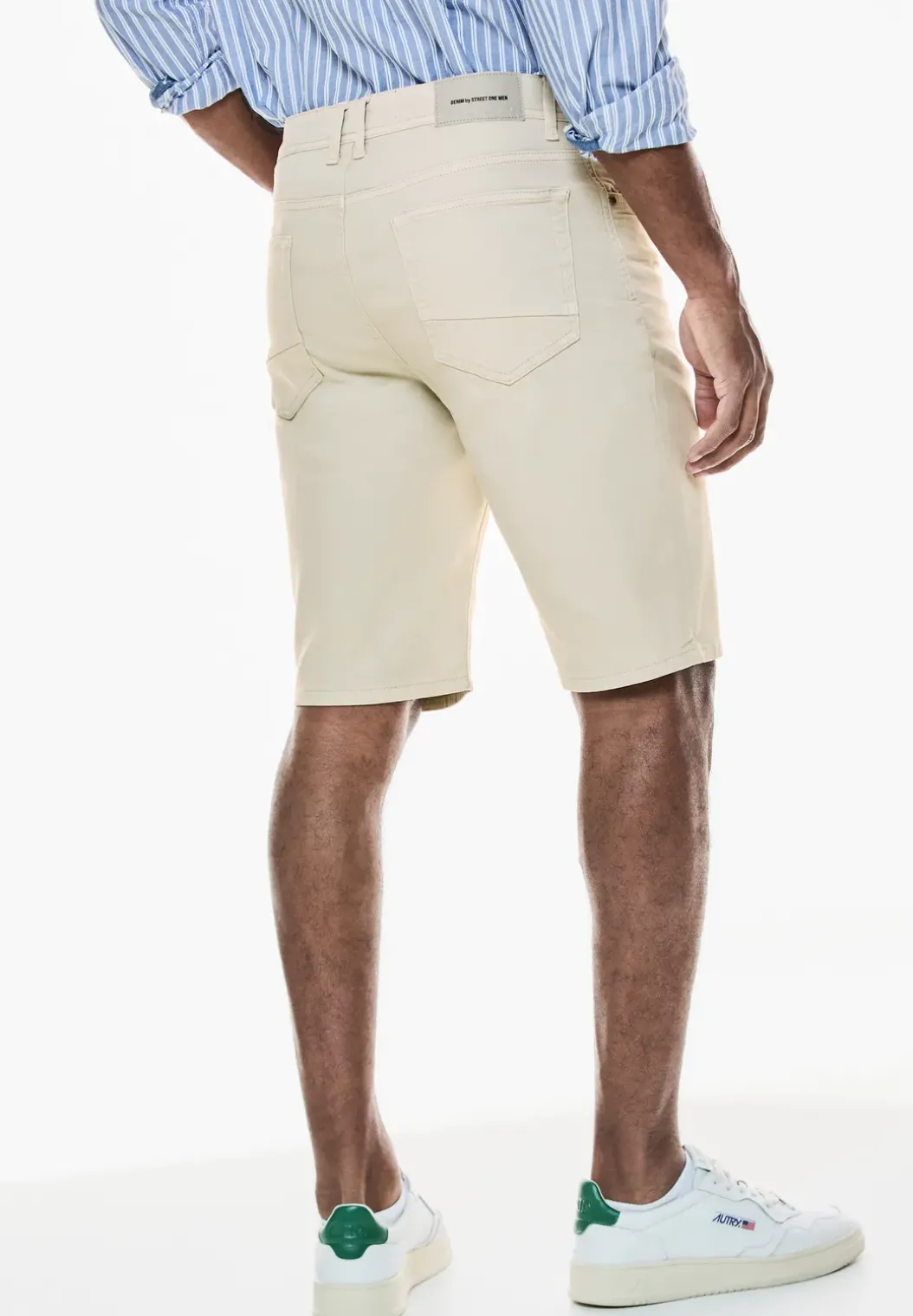 Gewassen jeansshort