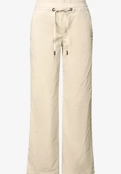 Gewassen look corduroy broek