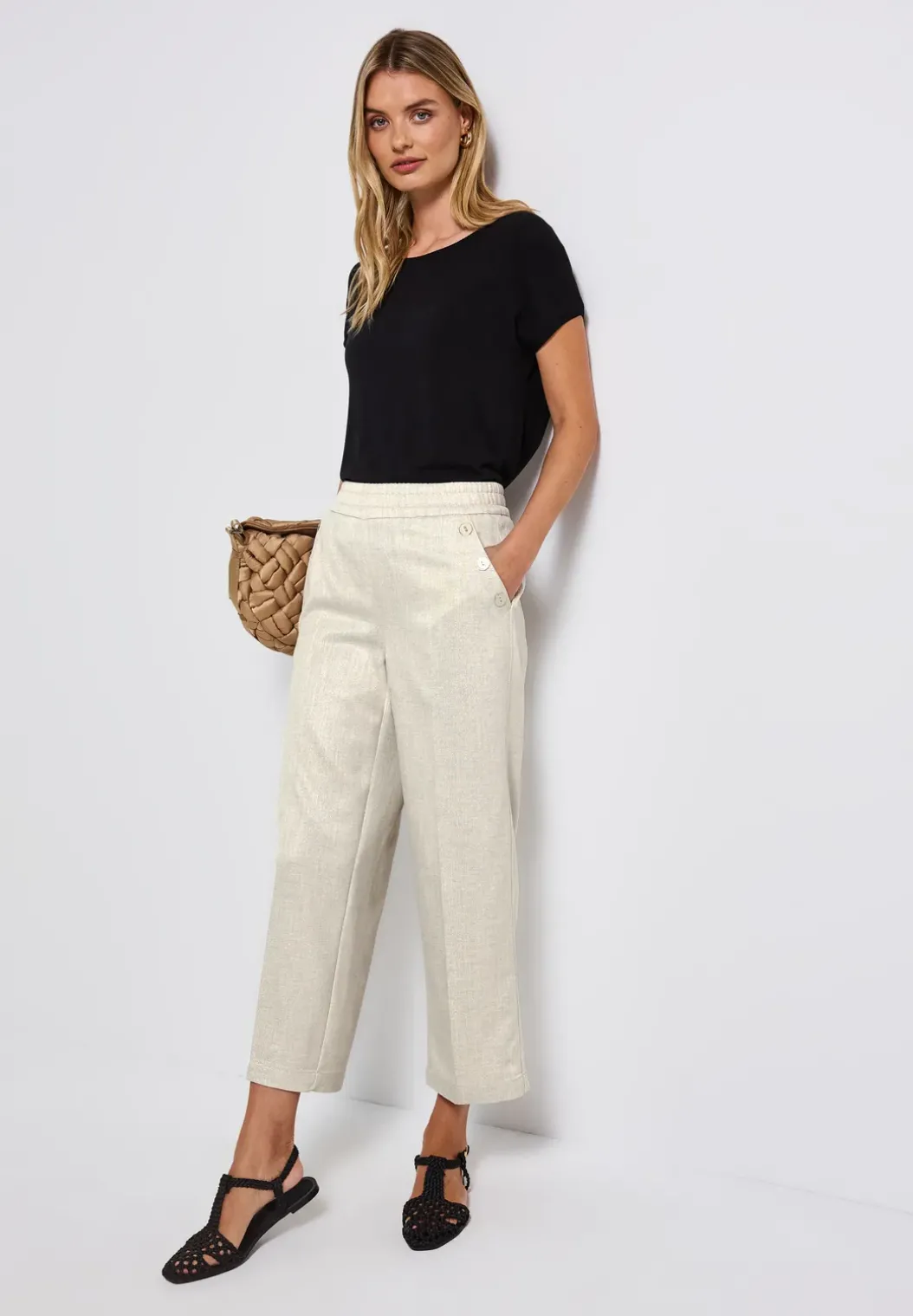 Glinsterende broek