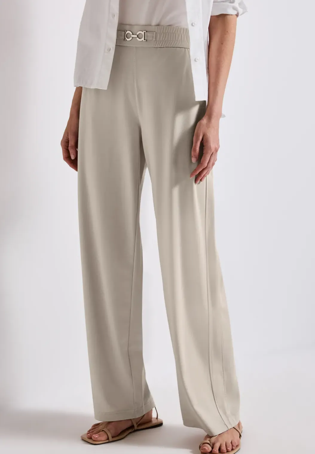 Glinsterende broek Wide Legs