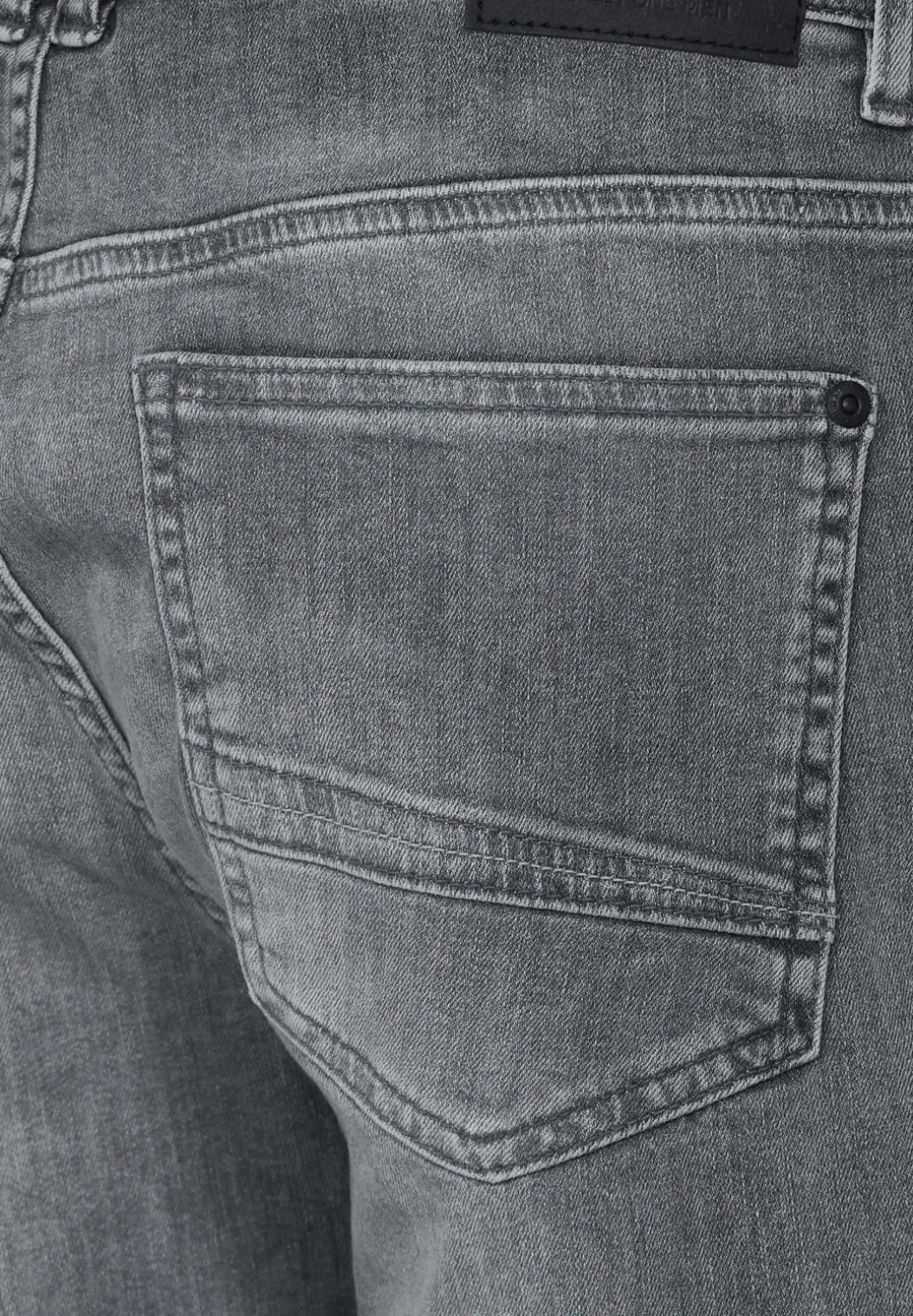 Grijze regular fit jeans