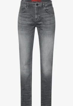 Grijze regular fit jeans
