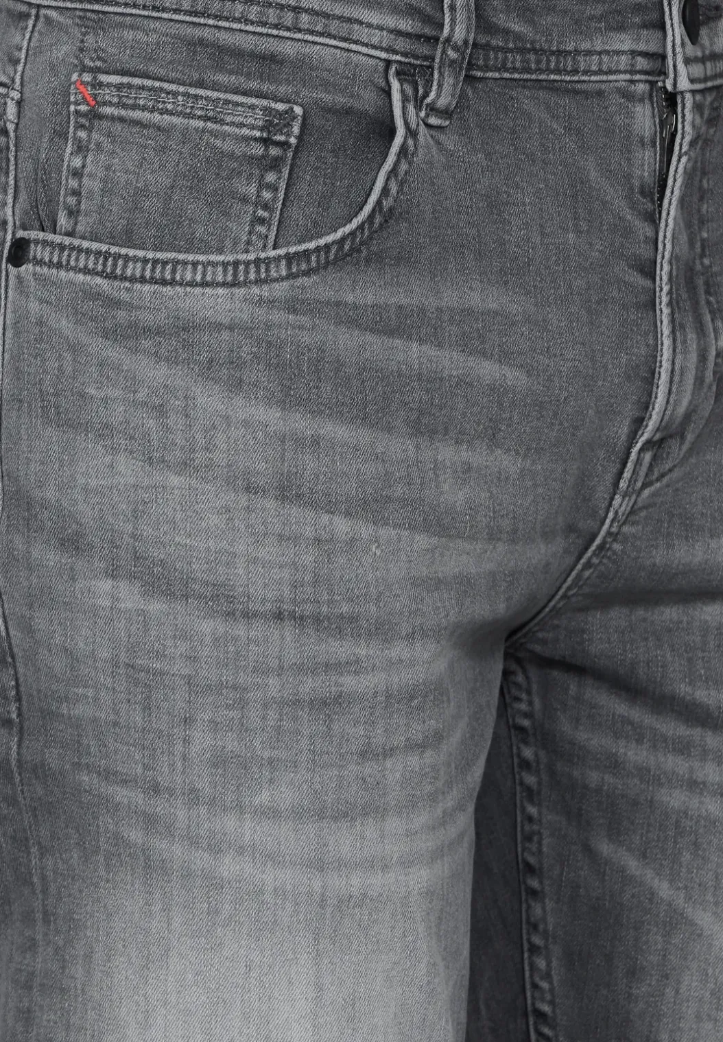 Grijze regular fit jeans
