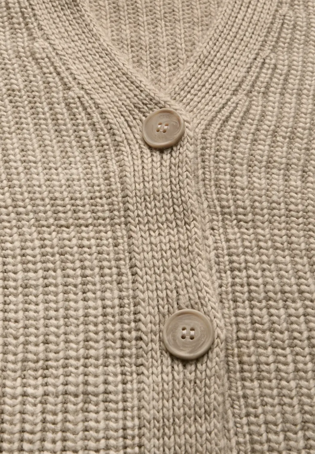 Grof gebreid vest