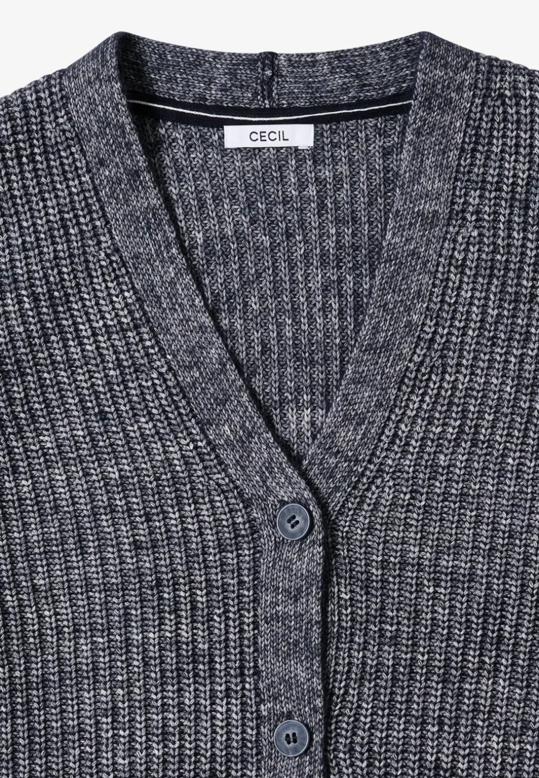 Grof gemêleerd vest