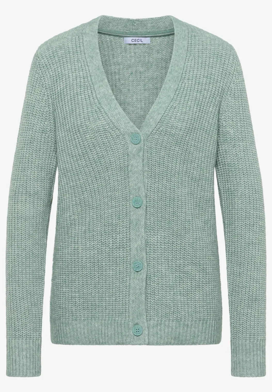 Grof gemêleerd vest