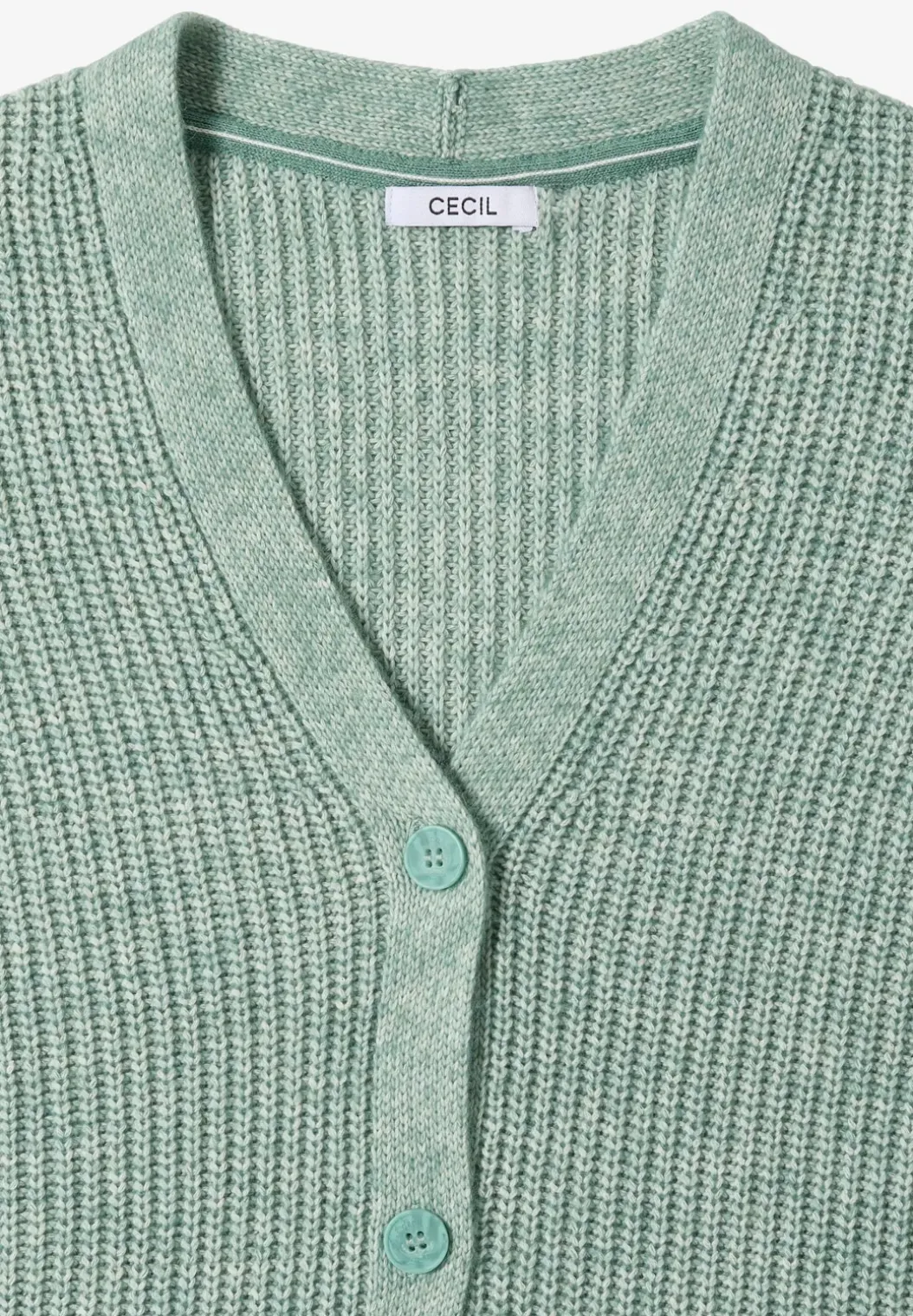 Grof gemêleerd vest