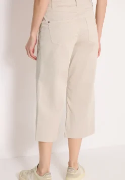 High Waist broek met uitlopende pijpen in Loose Fit