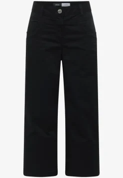 High Waist broek met uitlopende pijpen in Loose Fit