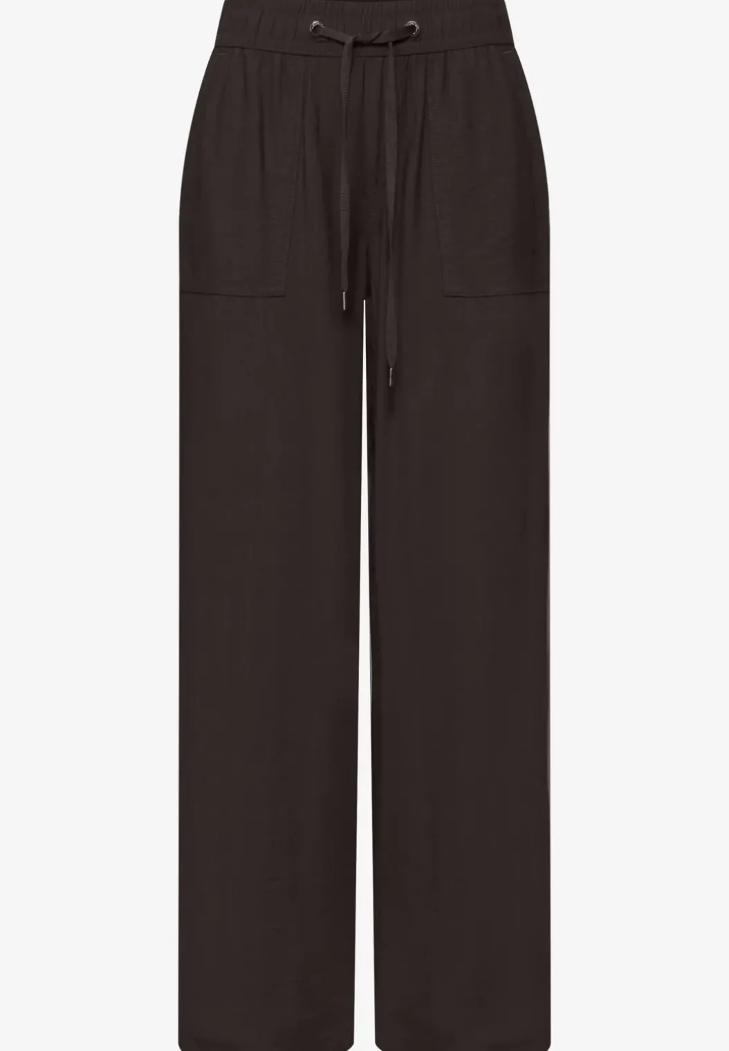 High Waist broek met wijde pijpen in Loose Fit