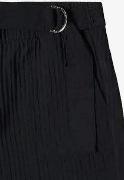 High Waist broek met wijde pijpen in Loose Fit