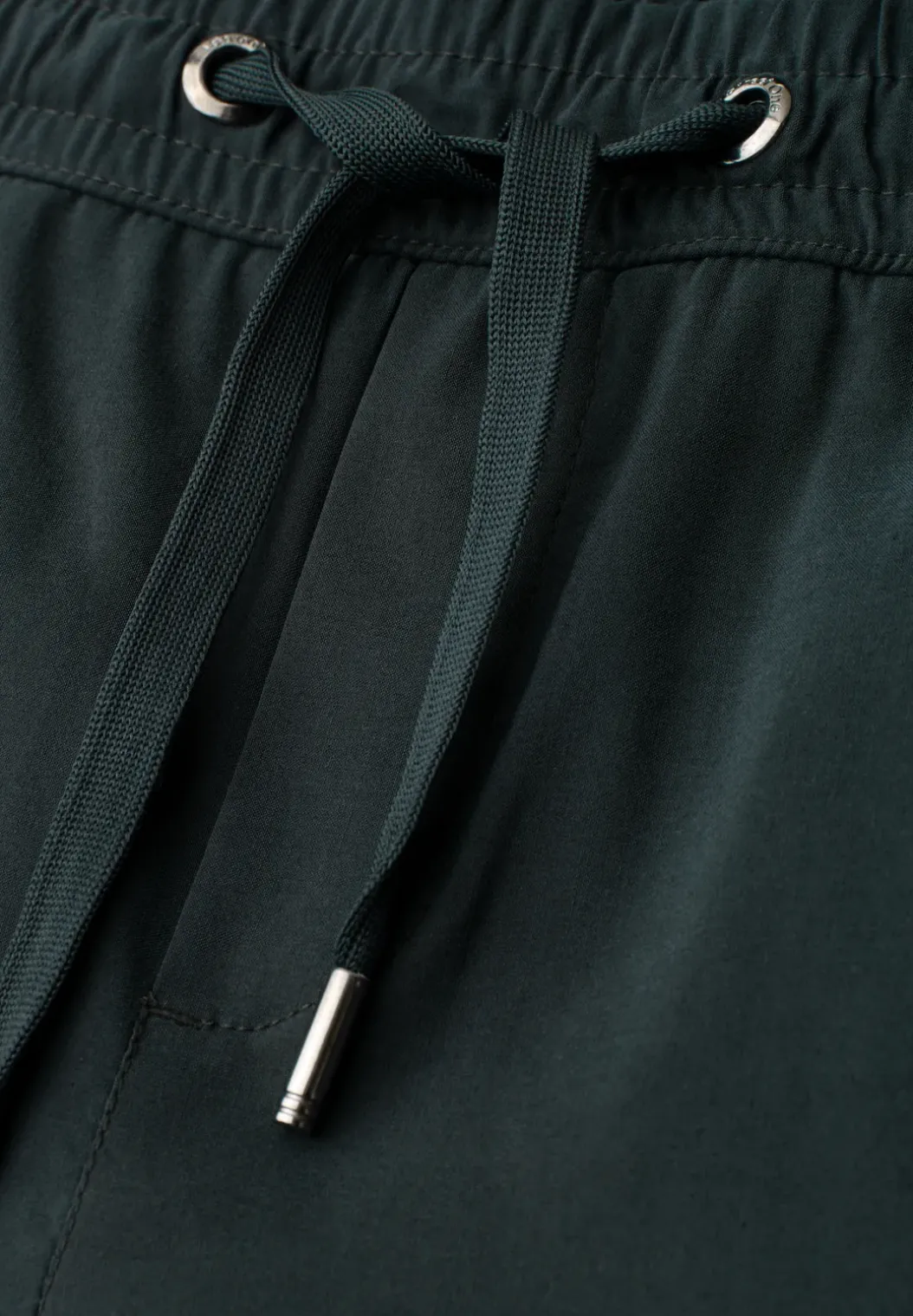 High Waist broek met wijde pijpen in Loose Fit