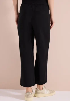 High Waist broek met wijde pijpen in Loose Fit